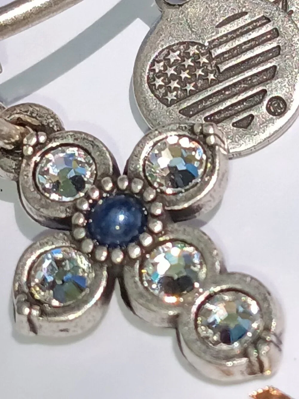 Alex and Ani cross bracelet